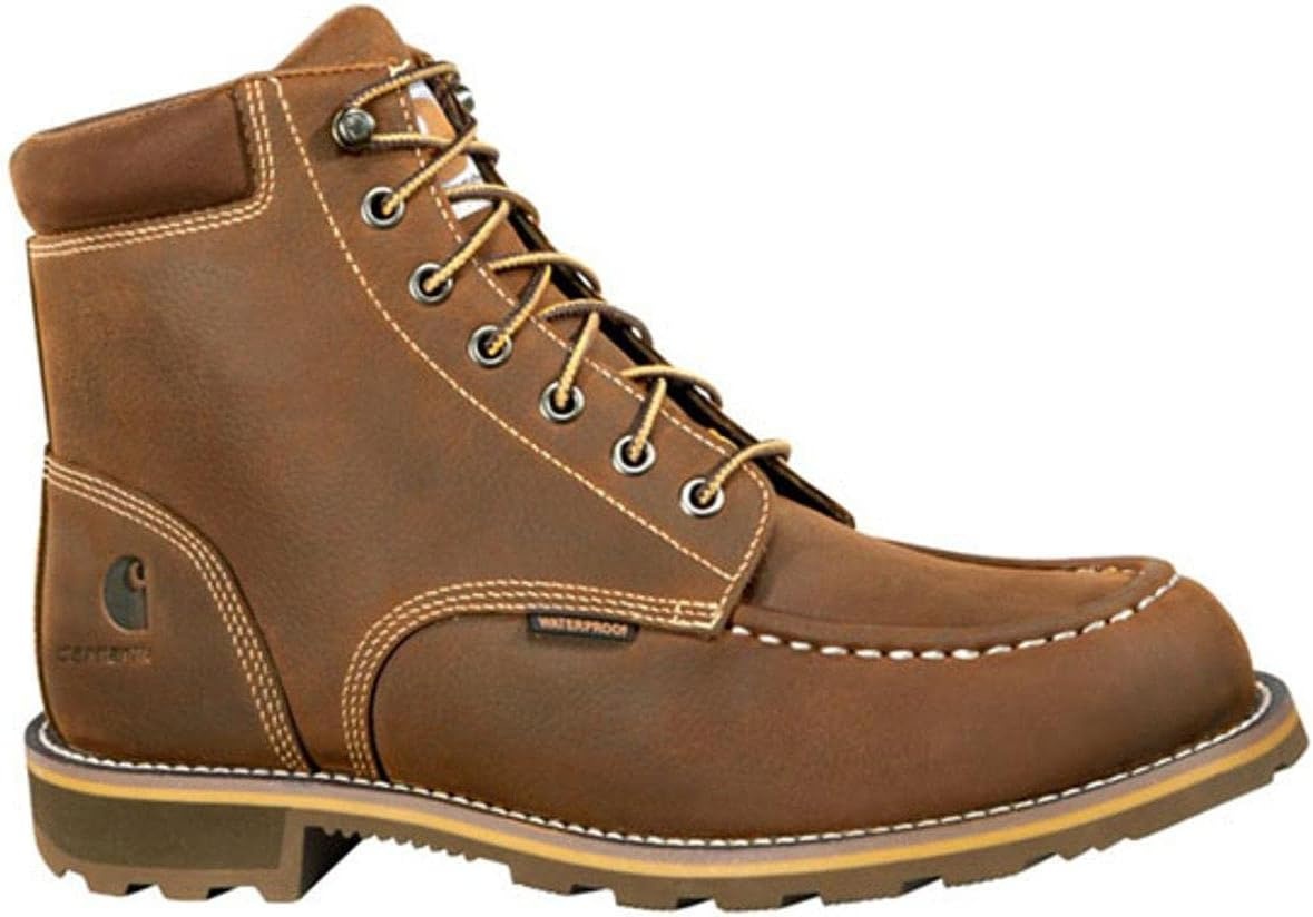 imageCarhartt Footwear CMW6197 Traditional Welt Work BootDark Bison Oil Tanned