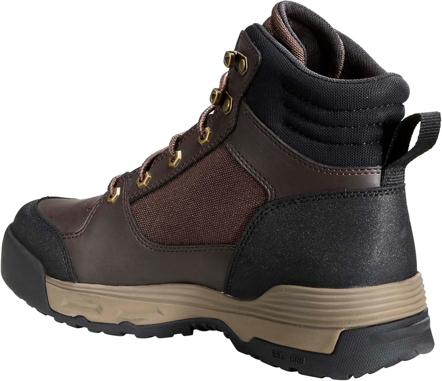 imageCarhartt Force HD 6 Soft Toe Work Boot Leather and FabricDark Brown