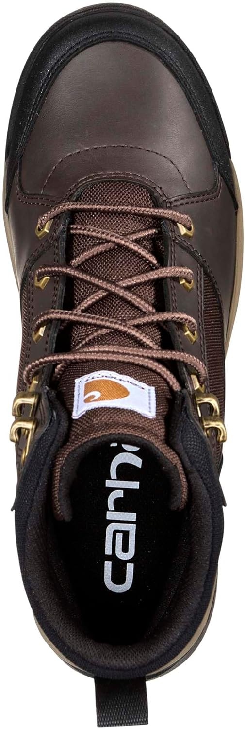 imageCarhartt Force HD 6 Soft Toe Work Boot Leather and FabricDark Brown
