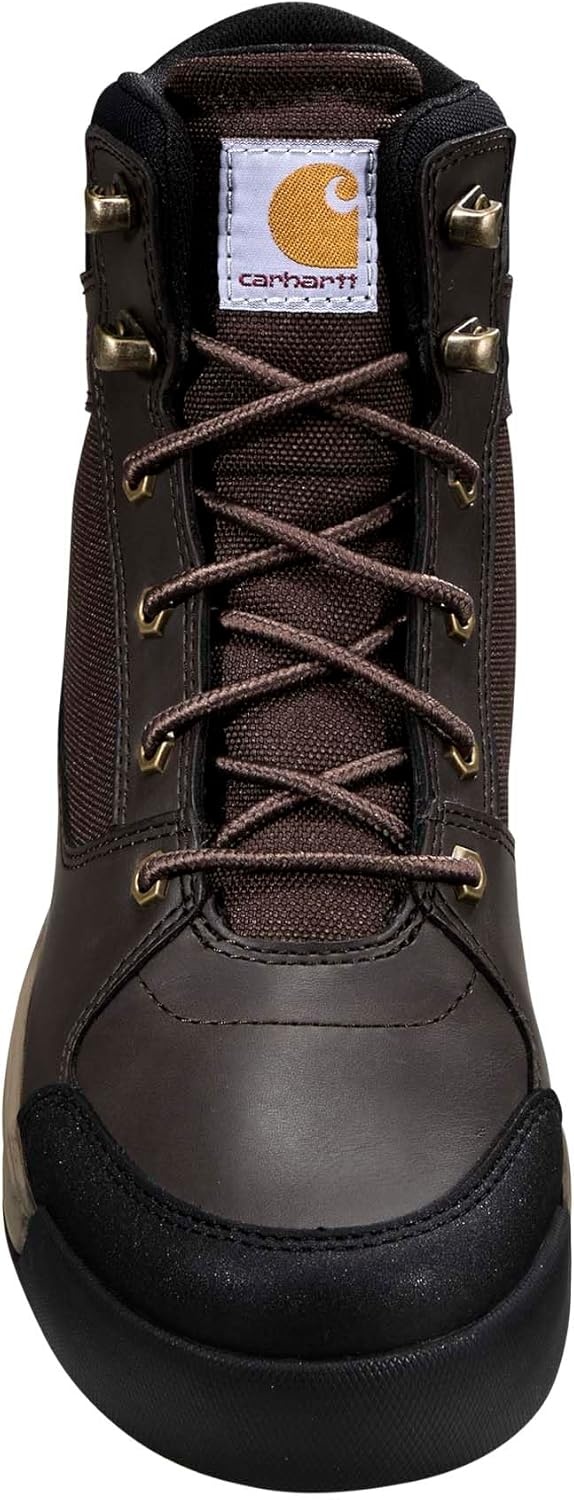 imageCarhartt Force HD 6 Soft Toe Work Boot Leather and FabricDark Brown
