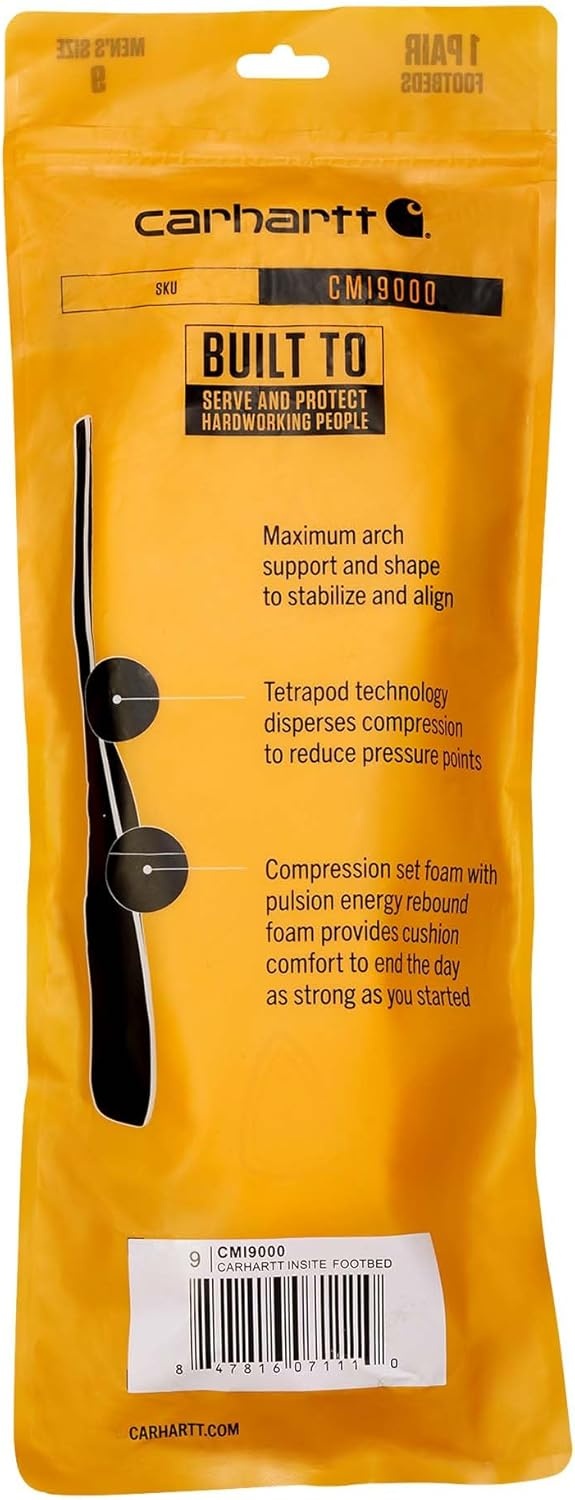 imageCarhartt Insite Technology Footbed CMI9000 Shoe AccessoryBlack