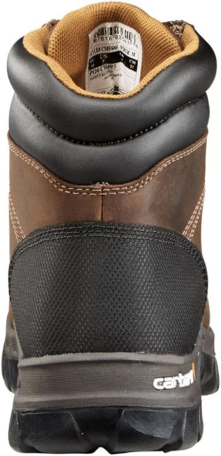 imageCarhartt Mens CMF6066 6 Inch Soft Toe BootBrown Oil Tanned Leather
