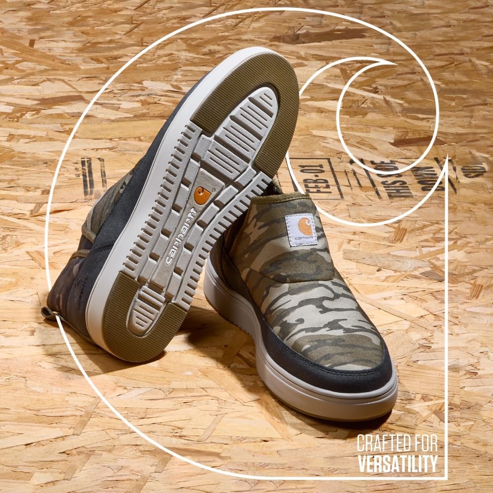 imageCarhartt Mens Detroit Canvas Mid Slip on SrBlack