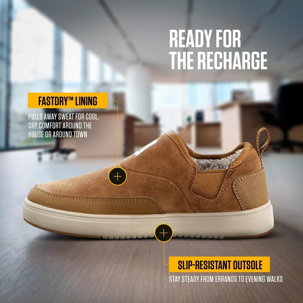 imageCarhartt Mens Detroit Lined Slip OnBrown