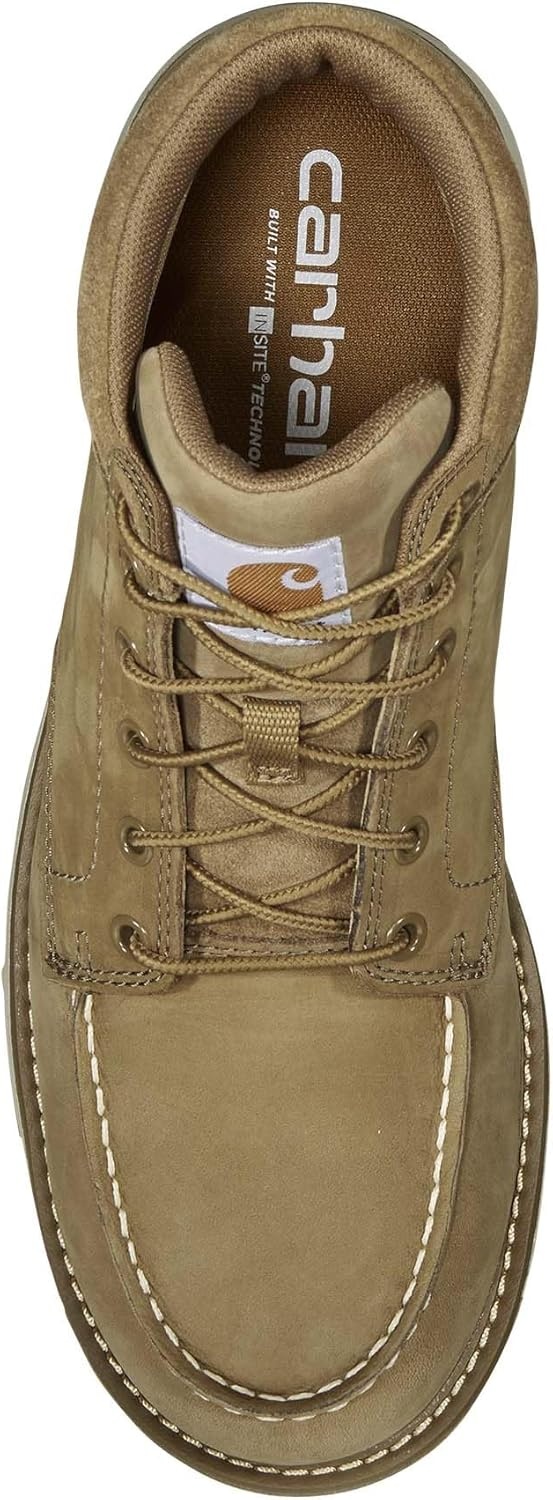 imageCarhartt Mens Millbrook 5 Steel Toe Moc Wedge Work BootCoyote