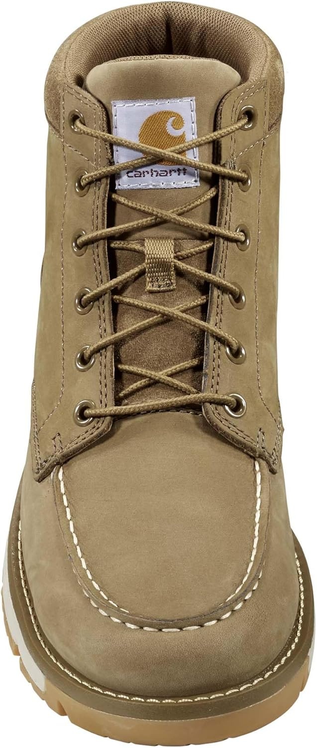 imageCarhartt Mens Millbrook 5 Steel Toe Moc Wedge Work BootCoyote