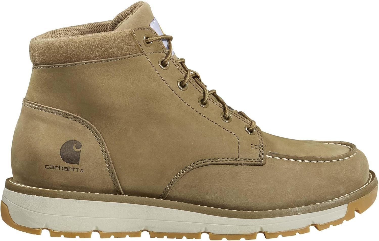 imageCarhartt Mens Millbrook 5 Steel Toe Moc Wedge Work BootCoyote