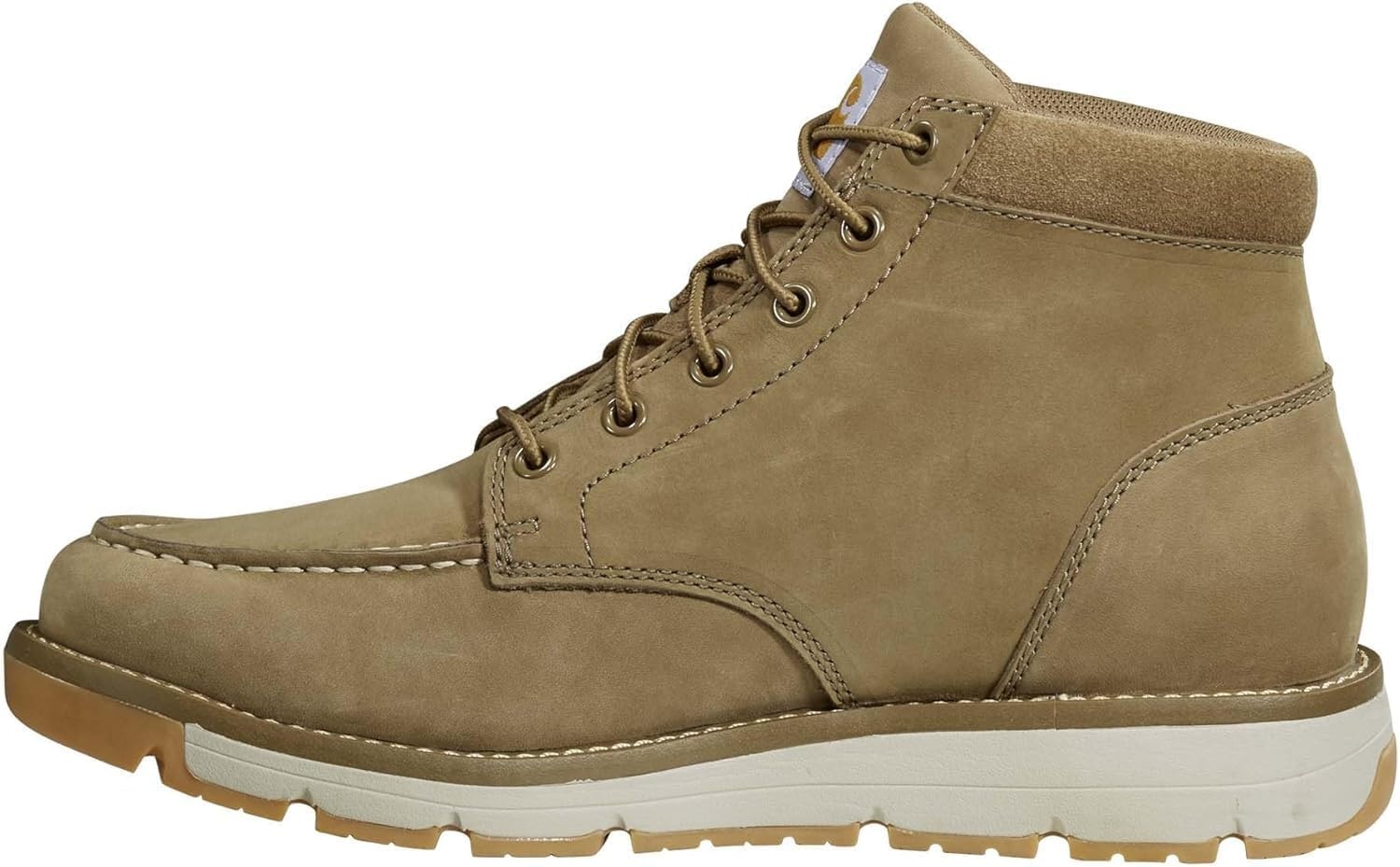imageCarhartt Mens Millbrook 5 Steel Toe Moc Wedge Work BootCoyote