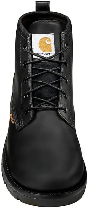imageCarhartt Mens Millbrook 5 Waterproof Steel Toe Wedge Work BootBlack