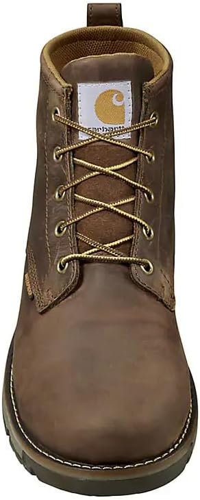 imageCarhartt Mens Millbrook 5 Waterproof Steel Toe Wedge Work BootBrown