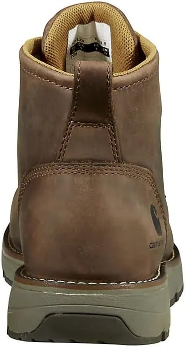 imageCarhartt Mens Millbrook 5 Waterproof Steel Toe Wedge Work BootBrown