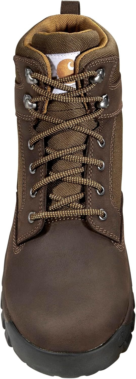 imageCarhartt Mens Rugged Flex Waterproof 6 Soft Toe Work BootDark Brown