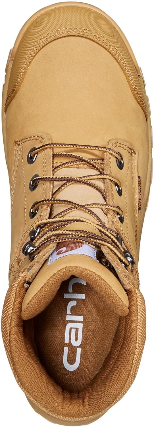 imageCarhartt Mens Rugged Flex Waterproof 6 Soft Toe Work BootWheat