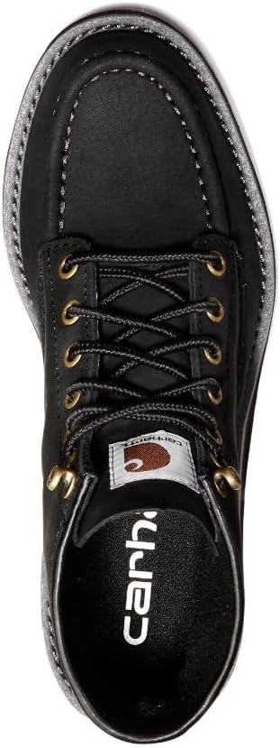 imageCarhartt Womens 6inch Moc Soft Toe Wedge BootsBlack