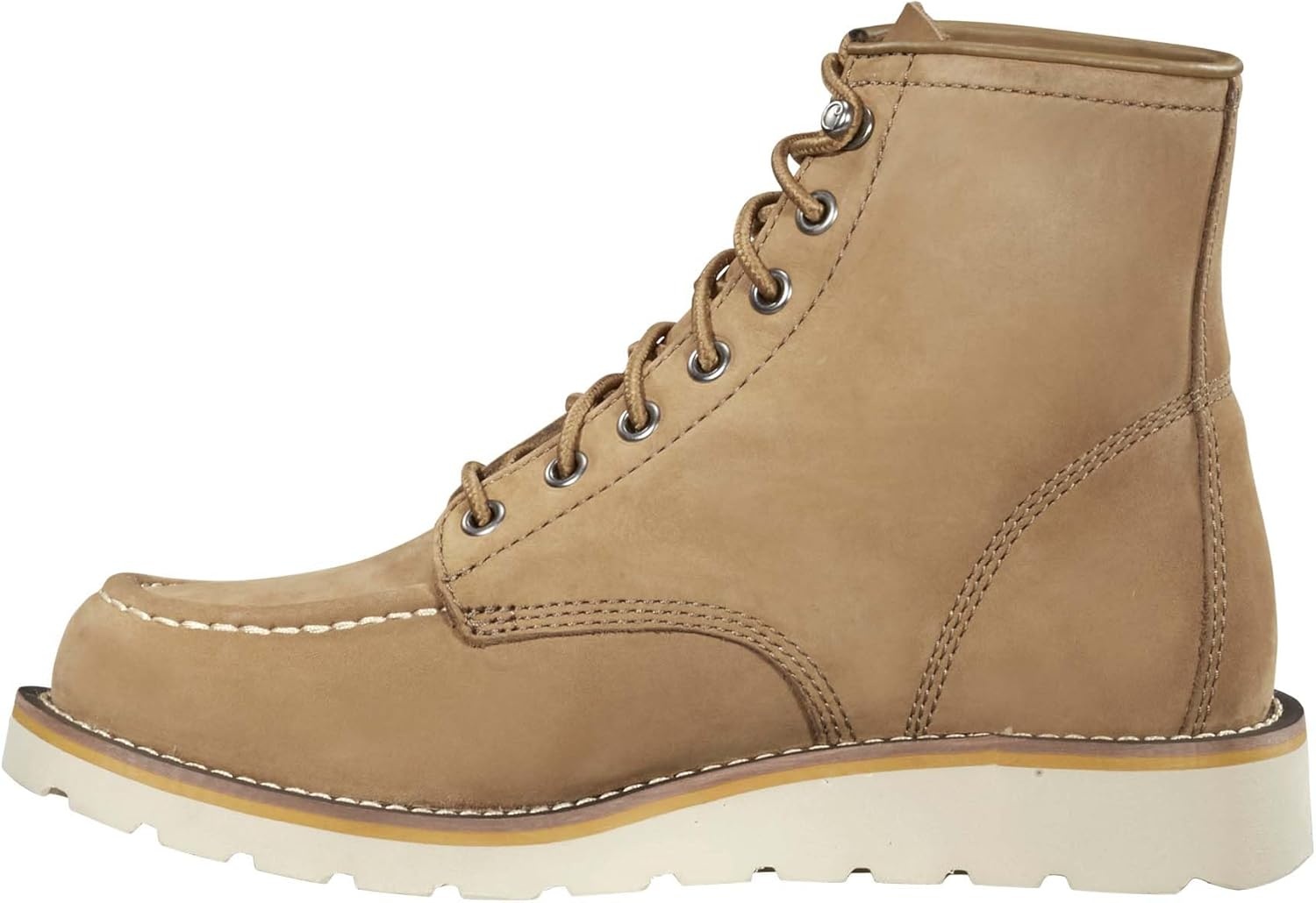 imageCarhartt Womens 6inch Moc Soft Toe Wedge BootsCoyote