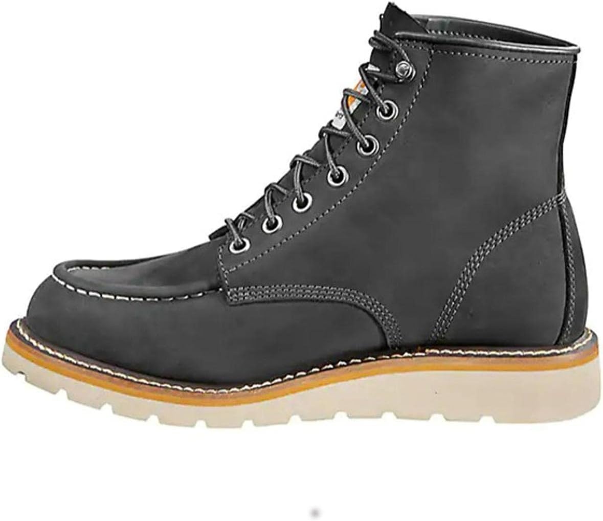 imageCarhartt Womens 6inch Moc Soft Toe Wedge BootsDark Grey