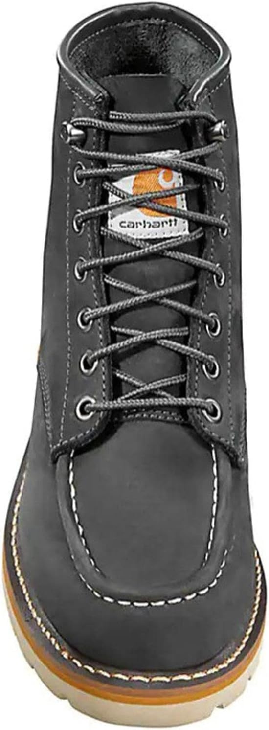 imageCarhartt Womens 6inch Moc Soft Toe Wedge BootsDark Grey