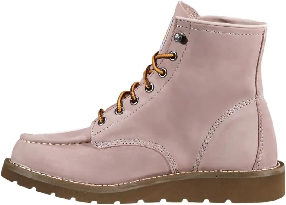 imageCarhartt Womens 6inch Moc Soft Toe Wedge BootsLight Purple
