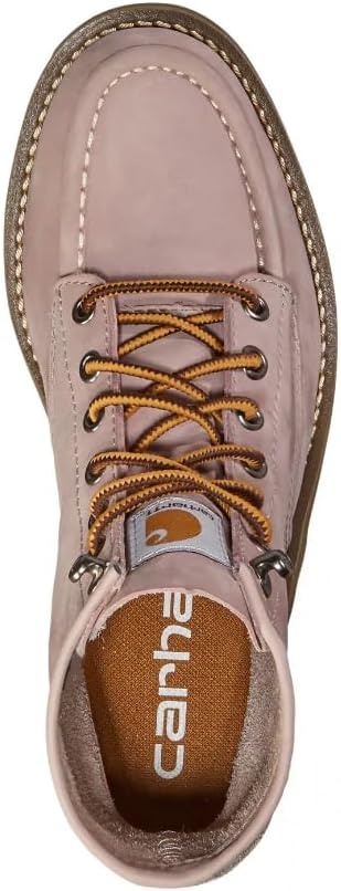 imageCarhartt Womens 6inch Moc Soft Toe Wedge BootsLight Purple