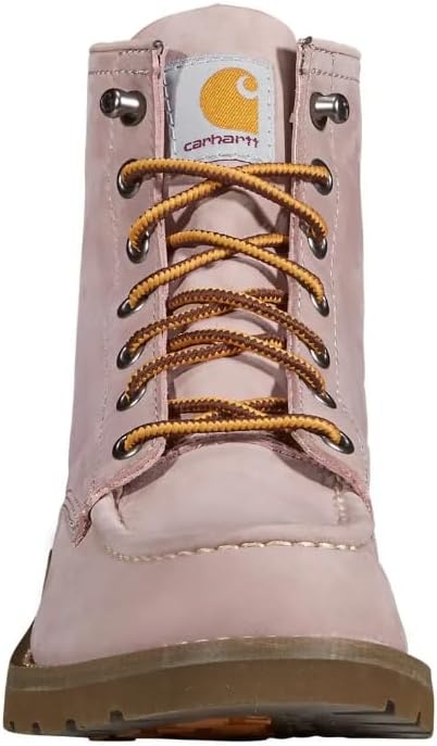 imageCarhartt Womens 6inch Moc Soft Toe Wedge BootsLight Purple