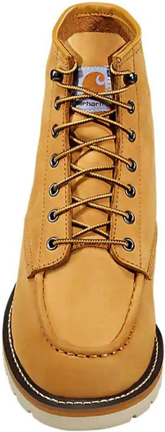 imageCarhartt Womens 6inch Moc Soft Toe Wedge BootsWheat