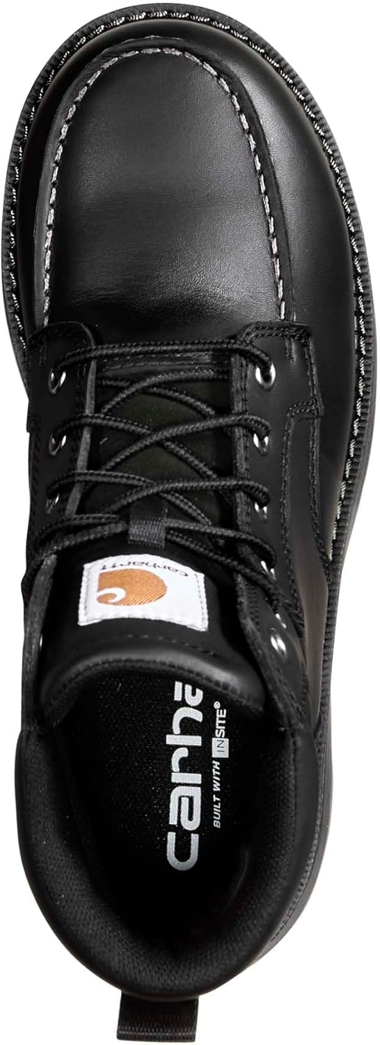 imageCarhartt Womens Millbrook 6 Waterproof Nano Toe Wedge BootBlack