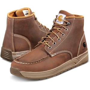 Carhartt Men’s CMX4023 Lightweight Wedge Moc Toe Chukka(Brown Oil Tanned Leather)