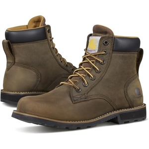 Carhartt Men’s Frontier 6” Water Resistant Boot – Comfortable, Slip-Resistant with Breathable, Sweat-Wicking Liner(Mossy Brown)