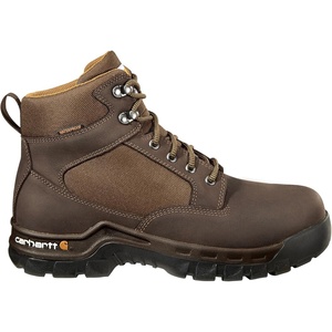 Carhartt Men’s Rugged Flex Waterproof 6″ Soft Toe Work Boot(Dark Brown)