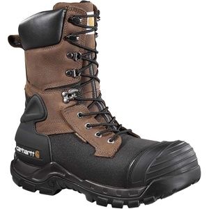 Carhartt Men’s Yukon Pac 10-Inch Work Boots(Brown Oiltan/Black Coated)
