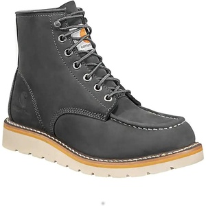 Carhartt Women’s 6-inch Moc Soft Toe Wedge Boots(Dark Grey)