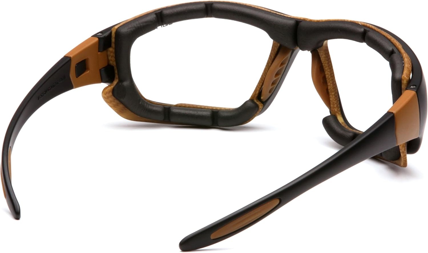 imageCarhartt Carthage Safety Eyewear with Vented Foam Carriage Clear AntiFog LensClear Antifog Lens