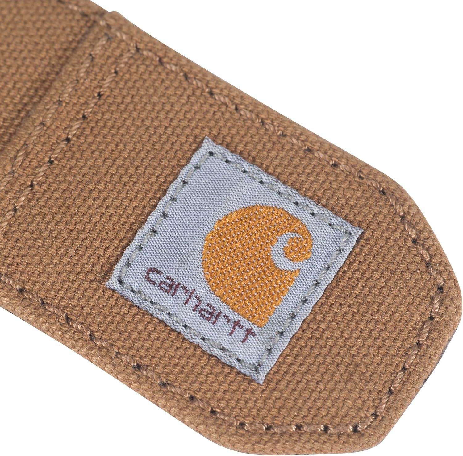 imageCarhartt Casual Rugged Duck Canvas Belts Available in Multiple Colors amp SizesCarhartt Brown