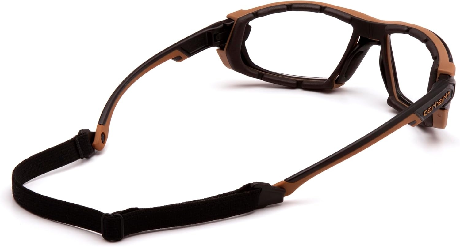 imageCarhartt Gear CHB1010DTMP Toccoa Clear AntiFog Lens One Size Fits All BlackTan