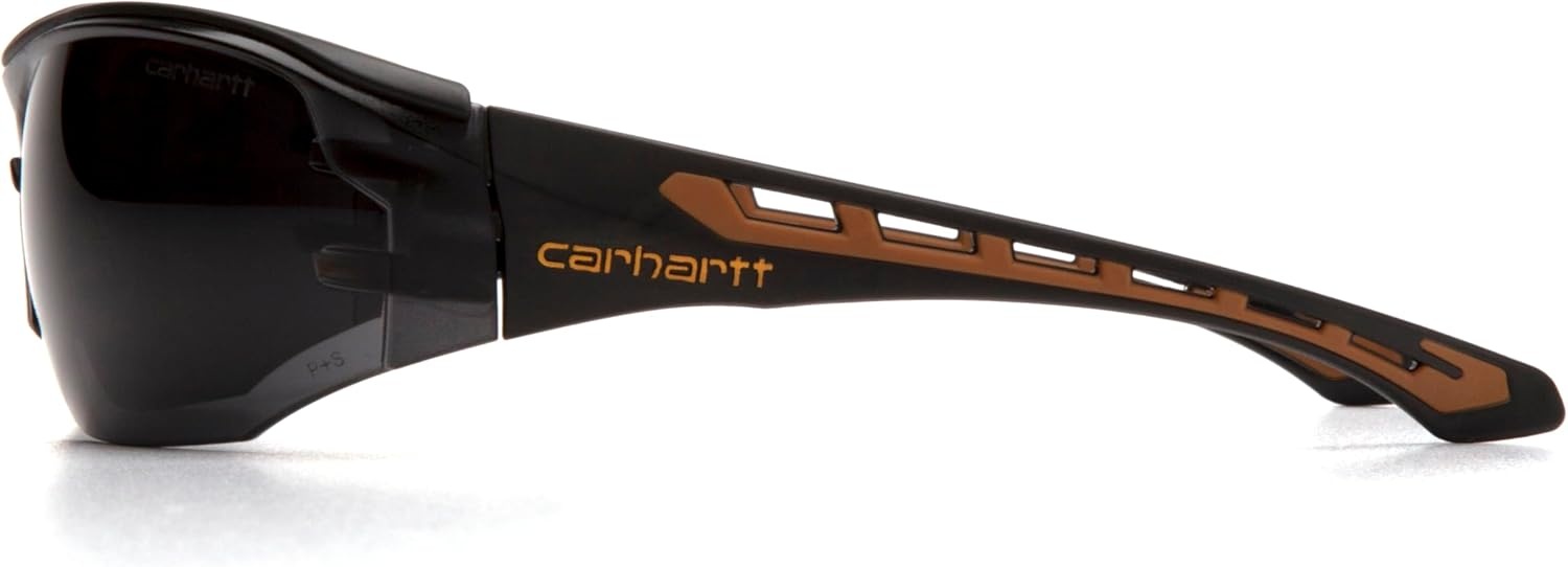 imageCarhartt Gear CHB818ST Easley Sandstone Bronze AntiFog Lens One Size Fits All BlackTanGray Lens
