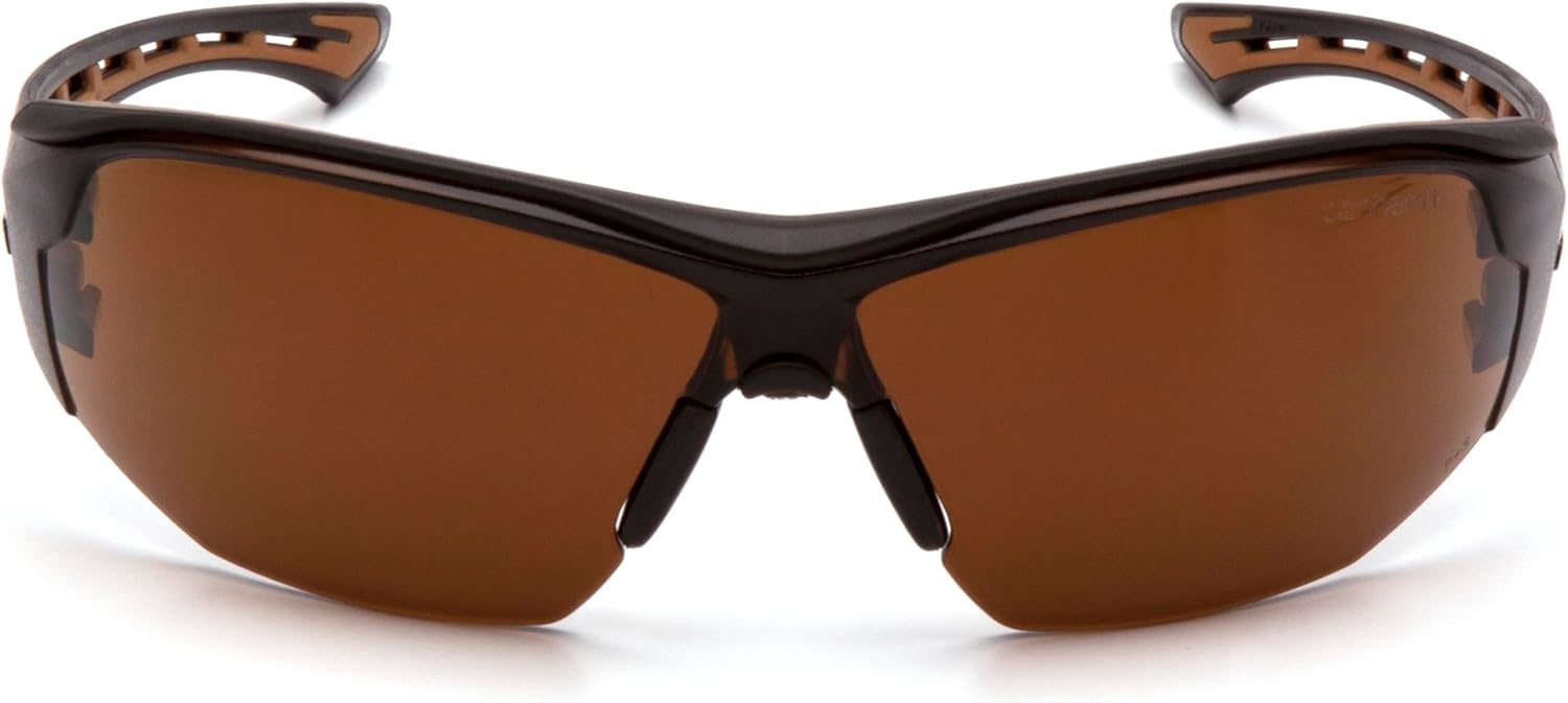 imageCarhartt Gear CHB818ST Easley Sandstone Bronze AntiFog Lens One Size Fits All BlackTanSandstone Bronze Lens