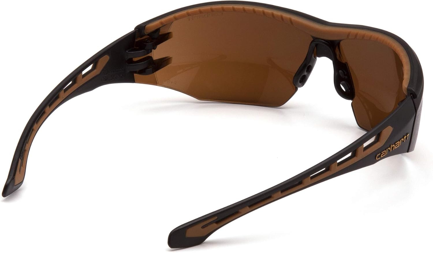 imageCarhartt Gear CHB818ST Easley Sandstone Bronze AntiFog Lens One Size Fits All BlackTanSandstone Bronze Lens