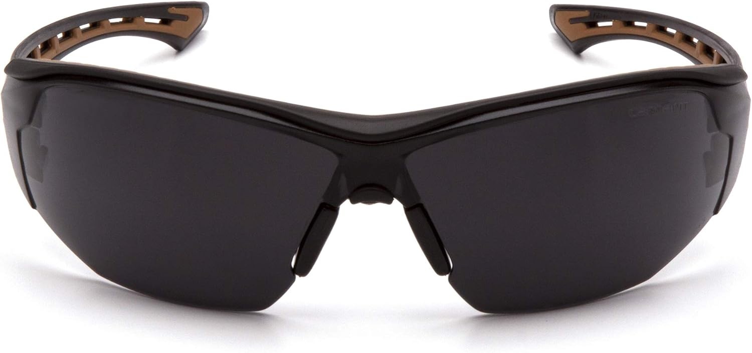imageCarhartt Gear CHB818ST Easley Sandstone Bronze AntiFog Lens One Size Fits All BlackTanSandstone Bronze Lens