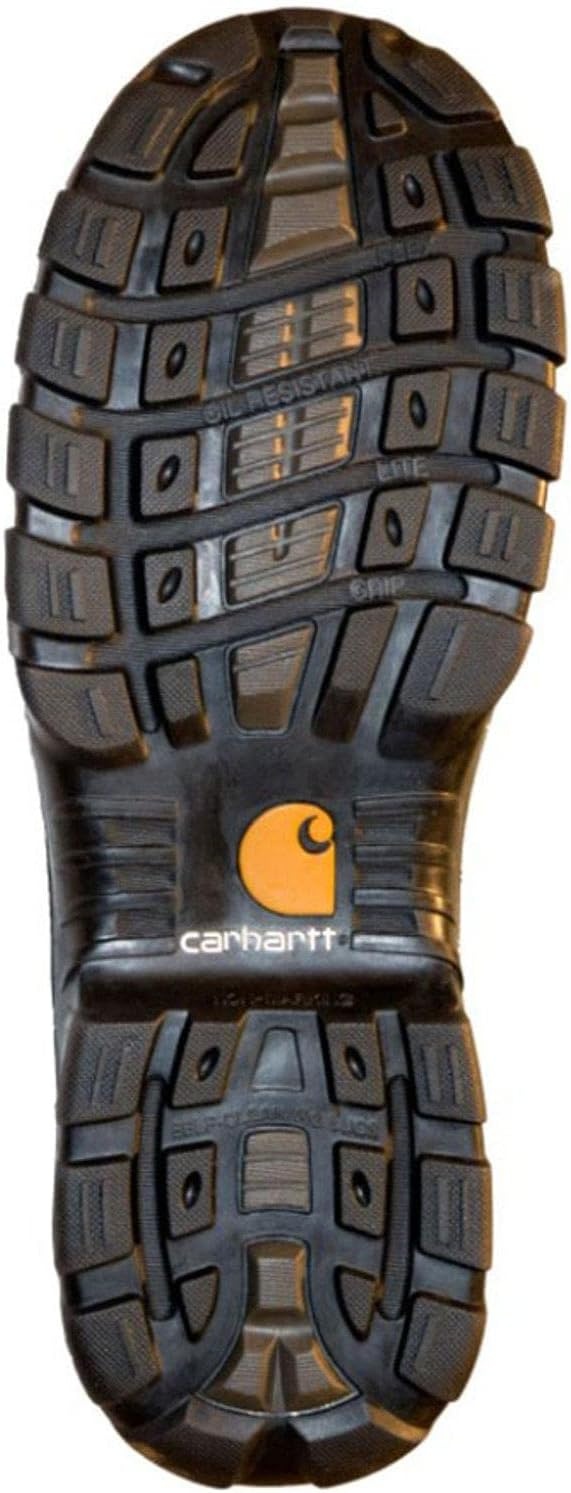 imageCarhartt Mens CMF6380 Rugged Flex Six Inch Waterproof Work BootBlack Oil Tanned