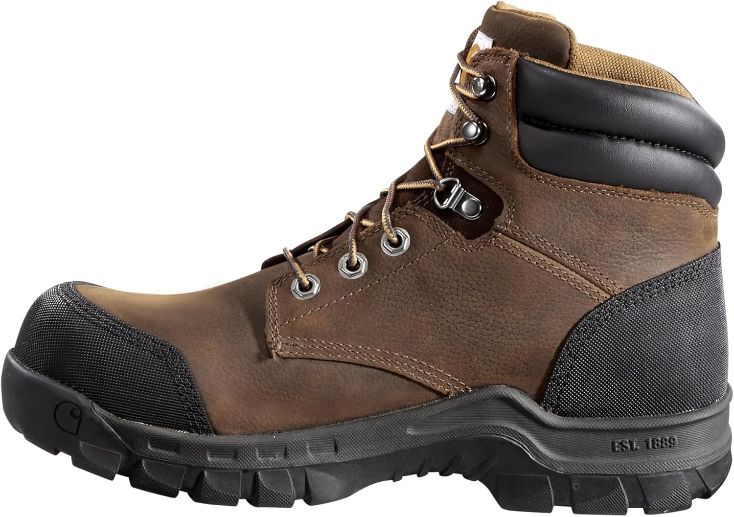imageCarhartt Mens CMF6380 Rugged Flex Six Inch Waterproof Work BootDark Brown