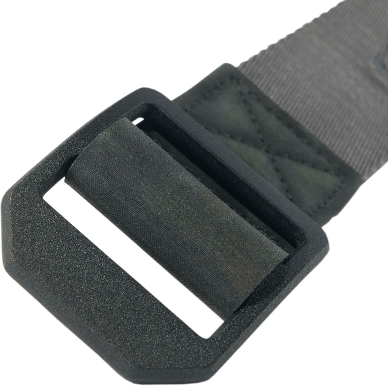 imageCarhartt Mens Durable Nylon Webbing Belts Wa Slim Profile DesignLadder Lock Gravel
