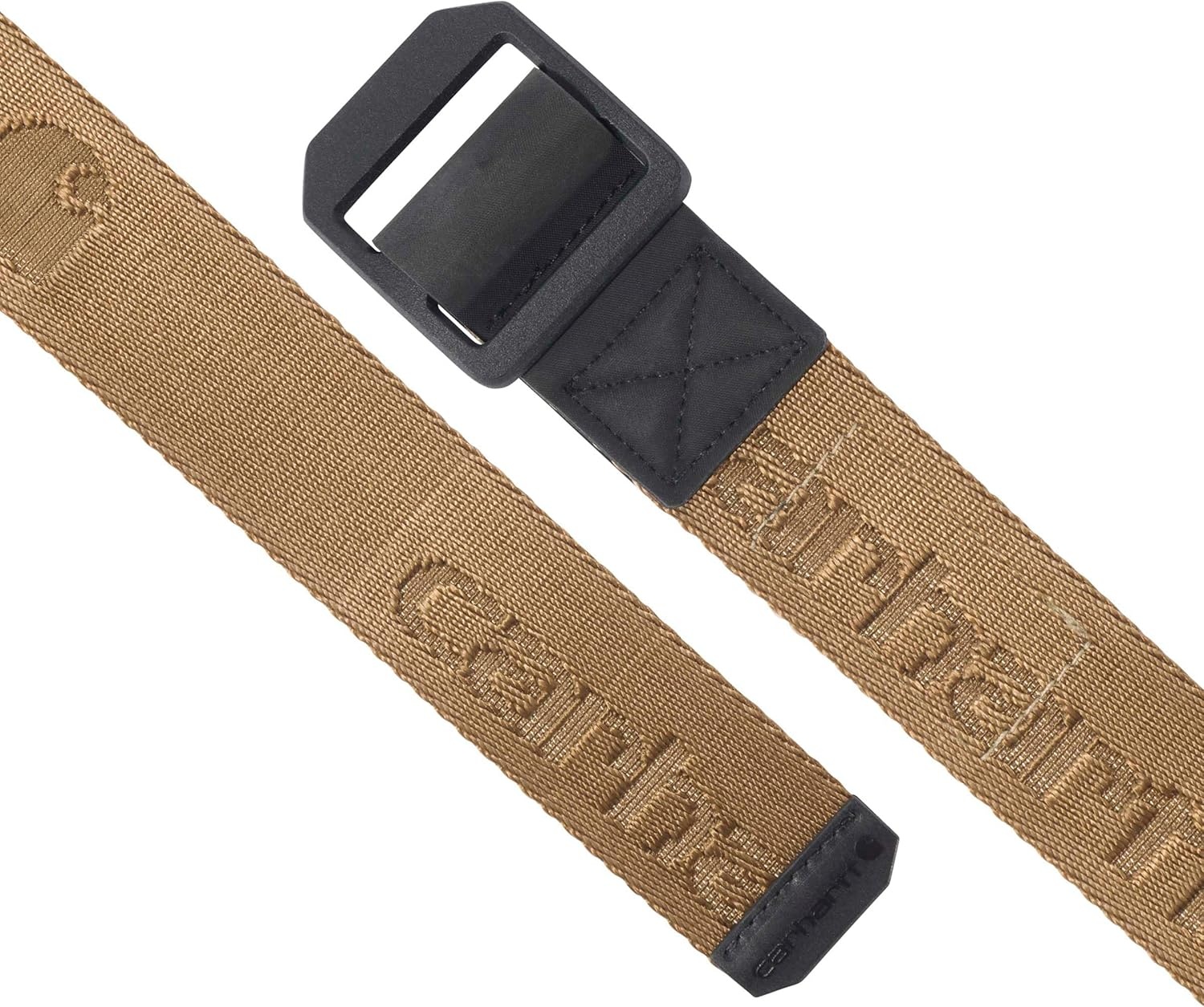 imageCarhartt Mens Durable Nylon Webbing Belts Wa Slim Profile DesignLadder Lock Yukon