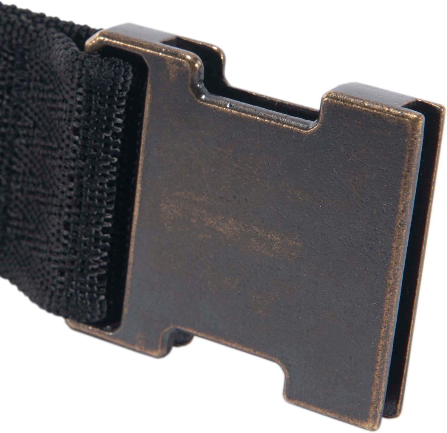 imageCarhartt Mens Durable Nylon Webbing Belts Wa Slim Profile DesignRugged Flex Black