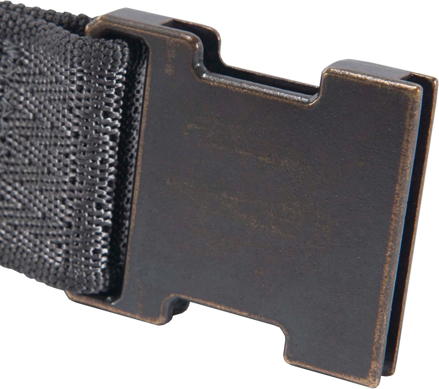 imageCarhartt Mens Durable Nylon Webbing Belts Wa Slim Profile DesignRugged Flex Gravel