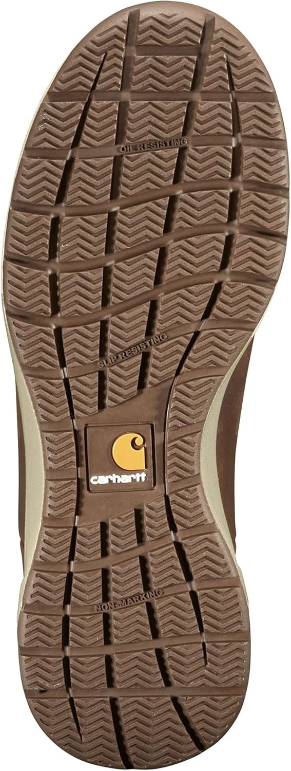 imageCarhartt Mens Force 4 Water Resistant Romeo Nano Toe Work BootBrown