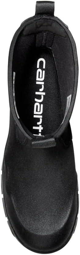 imageCarhartt Mens Kentwood Waterproof 9 Steel Toe Wellington Industrial BootBlack