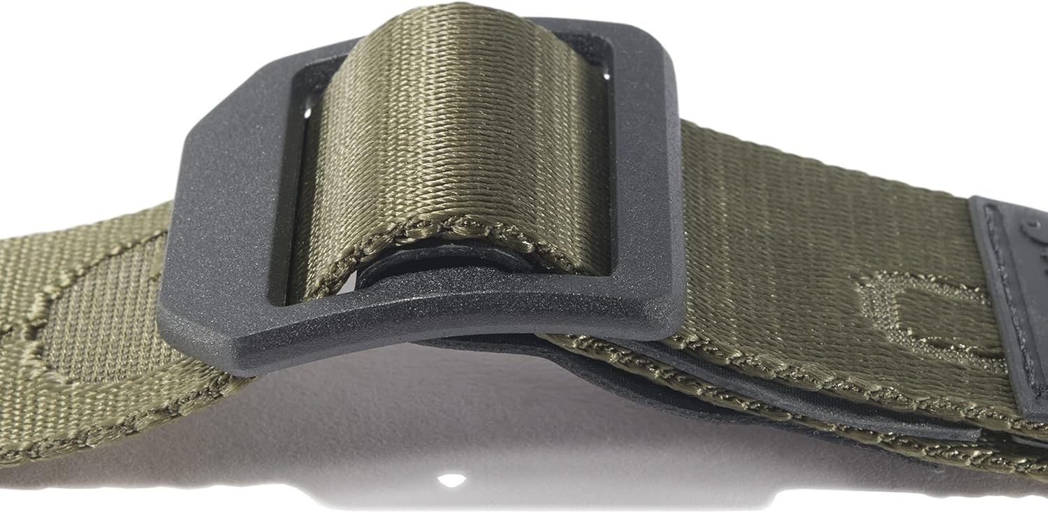 imageCarhartt Mens Rugged Flex Nylon Webbing BeltNylon Webbing Ladder Lock Army Green