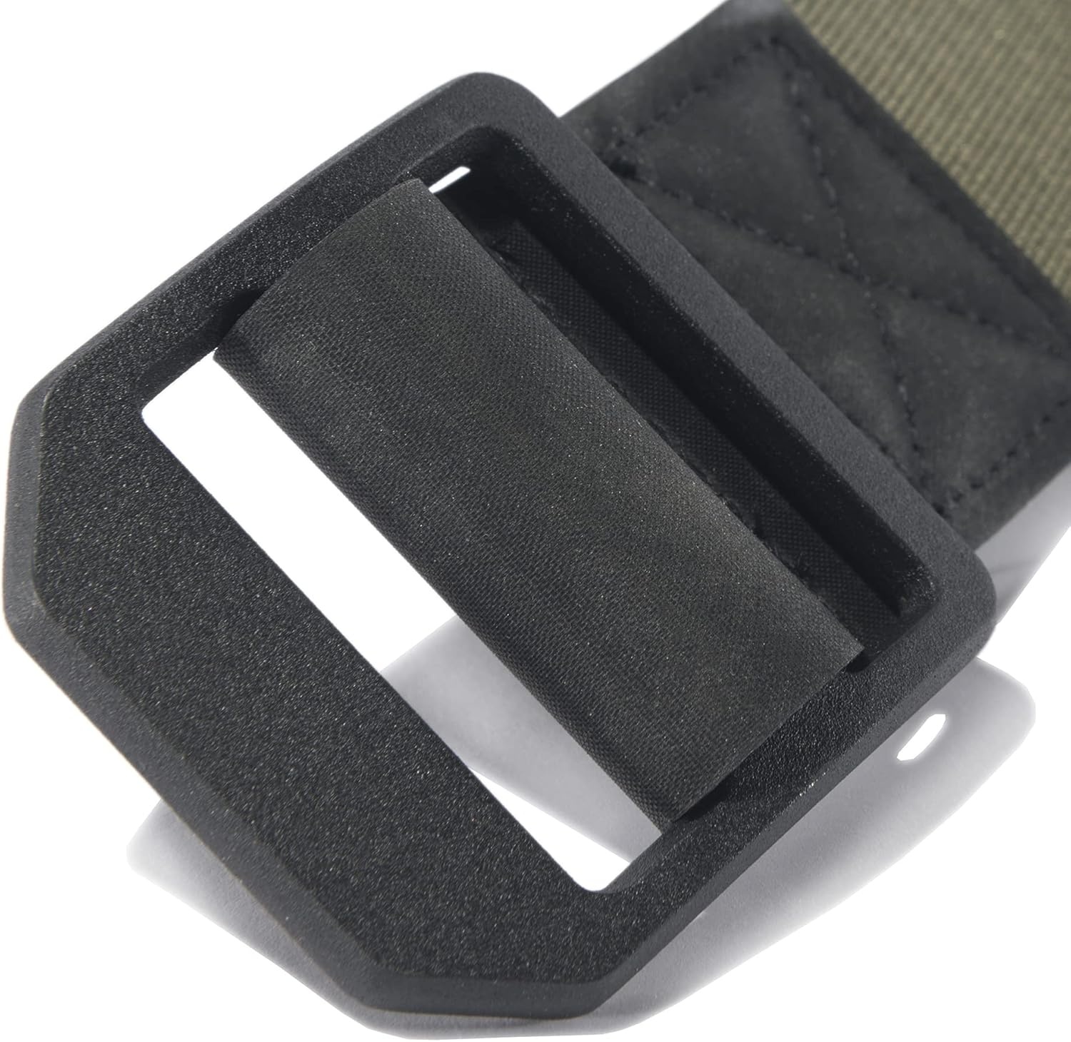 imageCarhartt Mens Rugged Flex Nylon Webbing BeltNylon Webbing Ladder Lock Army Green