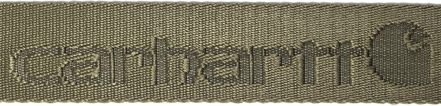 imageCarhartt Mens Rugged Flex Nylon Webbing BeltNylon Webbing Ladder Lock Army Green