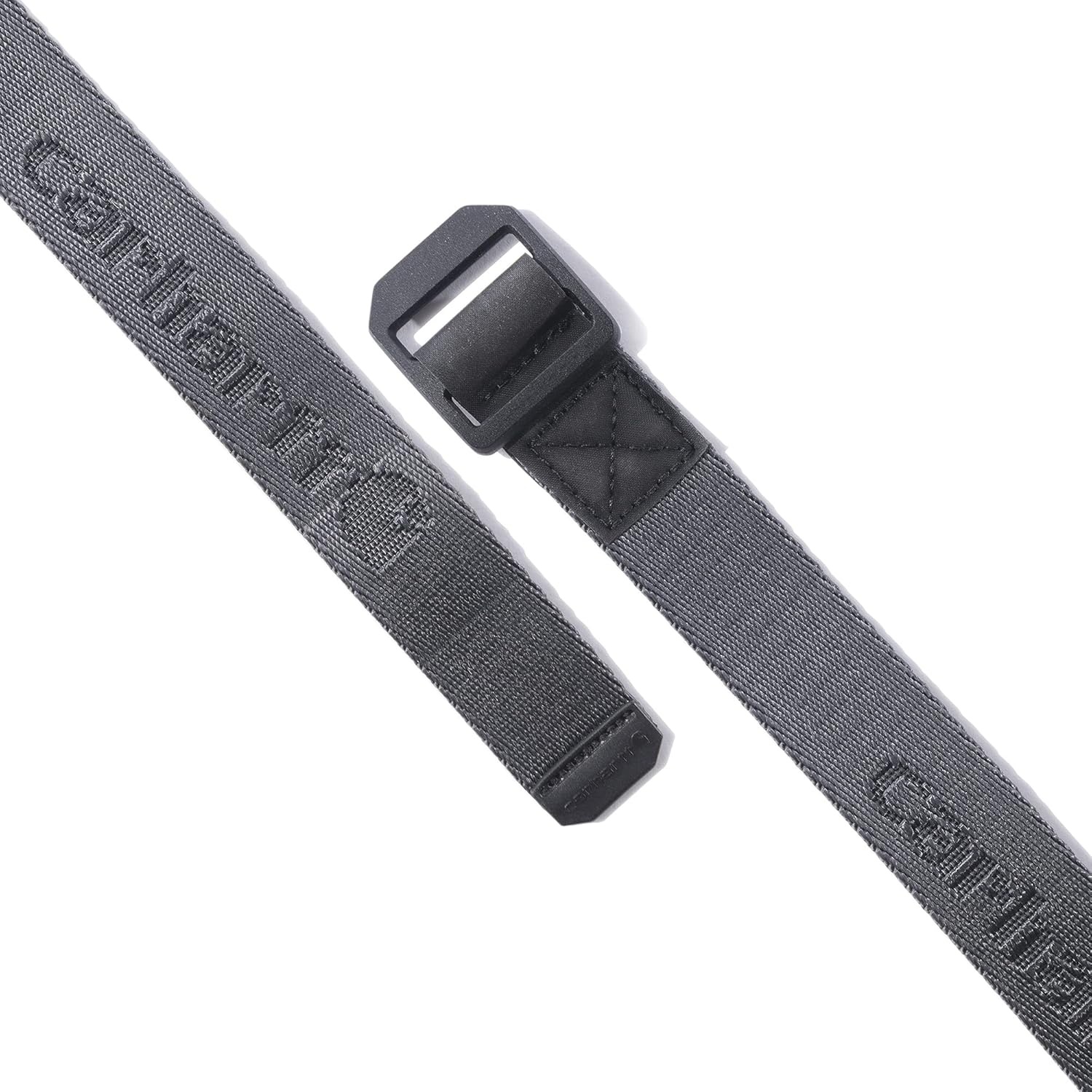 imageCarhartt Mens Rugged Flex Nylon Webbing BeltNylon Webbing Ladder Lock Gravel